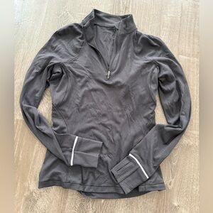 Lululemon ready to rulu ribbed half zip